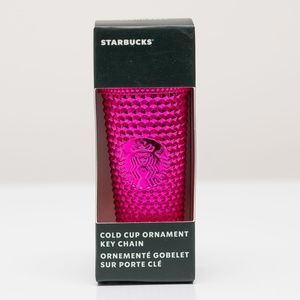 Starbucks pink Studded Holiday Ornament Christmas 2022